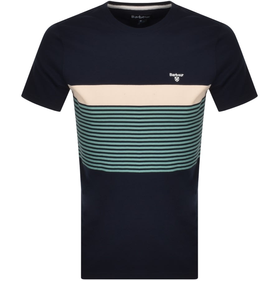 Alternative Image for ProductBarbour Braeside T Shirt Navy1